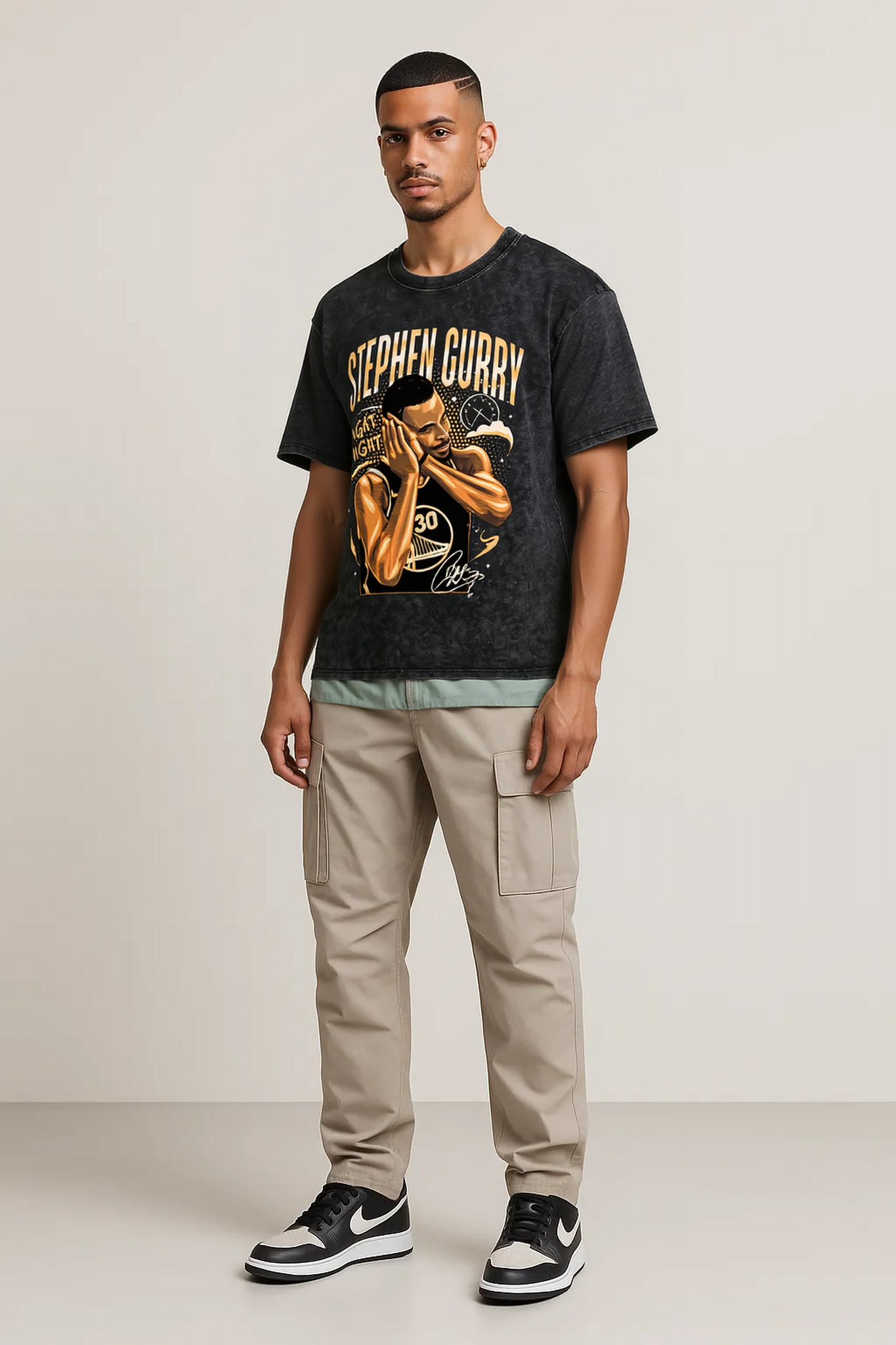 "Night Night" Oversized Vintage Tee