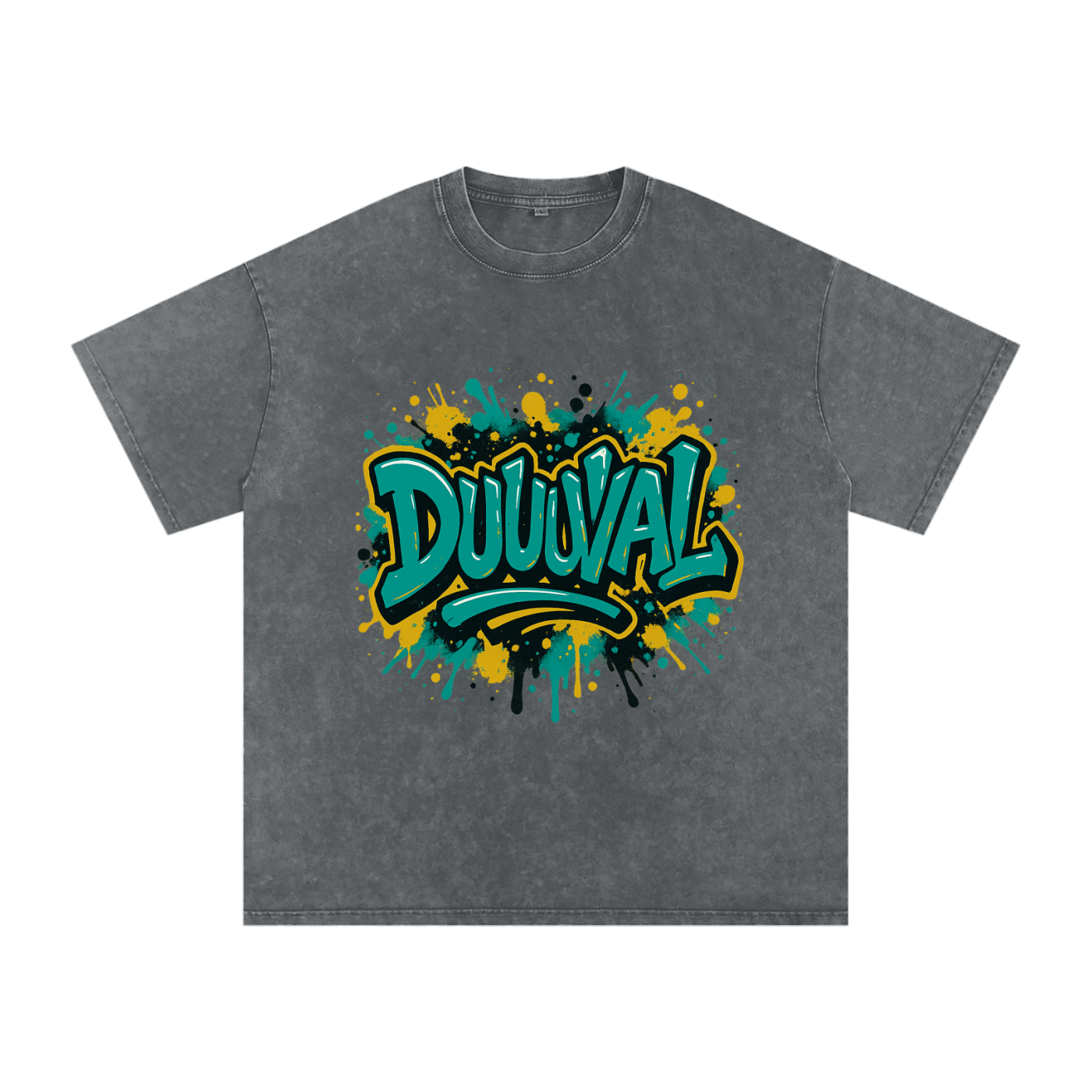 "Duuuval" Jacksonville Inspired Oversized Vintage Tee