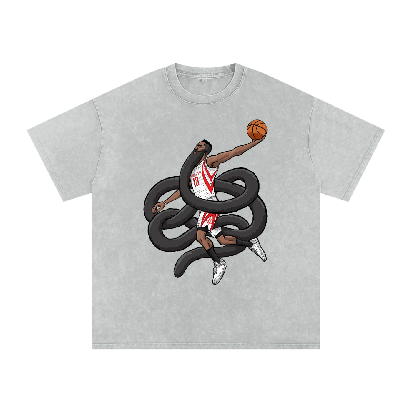 "The Beard" Oversized Vintage Tee