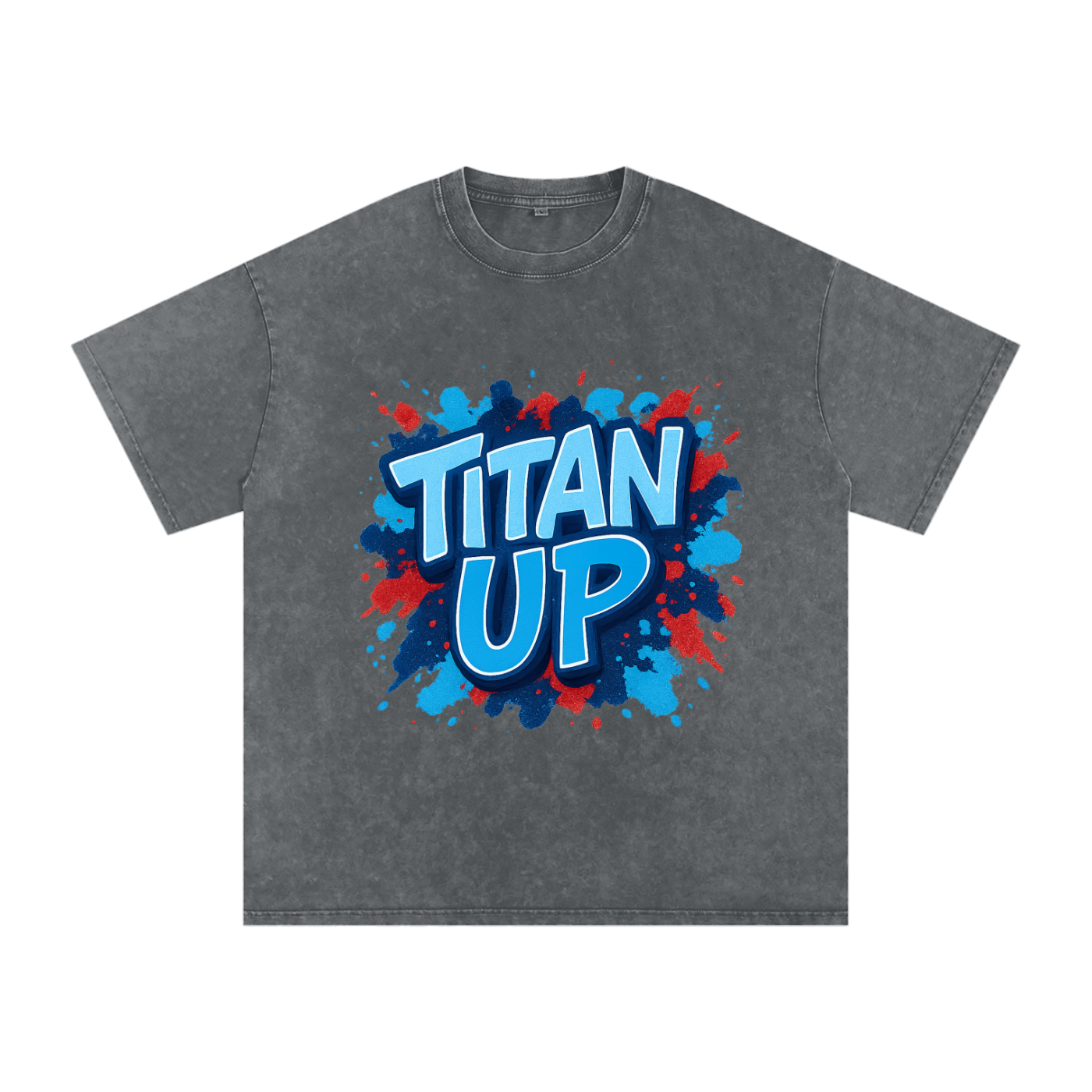 "Titan Up" Tennessee Inspired Oversized Vintage Tee