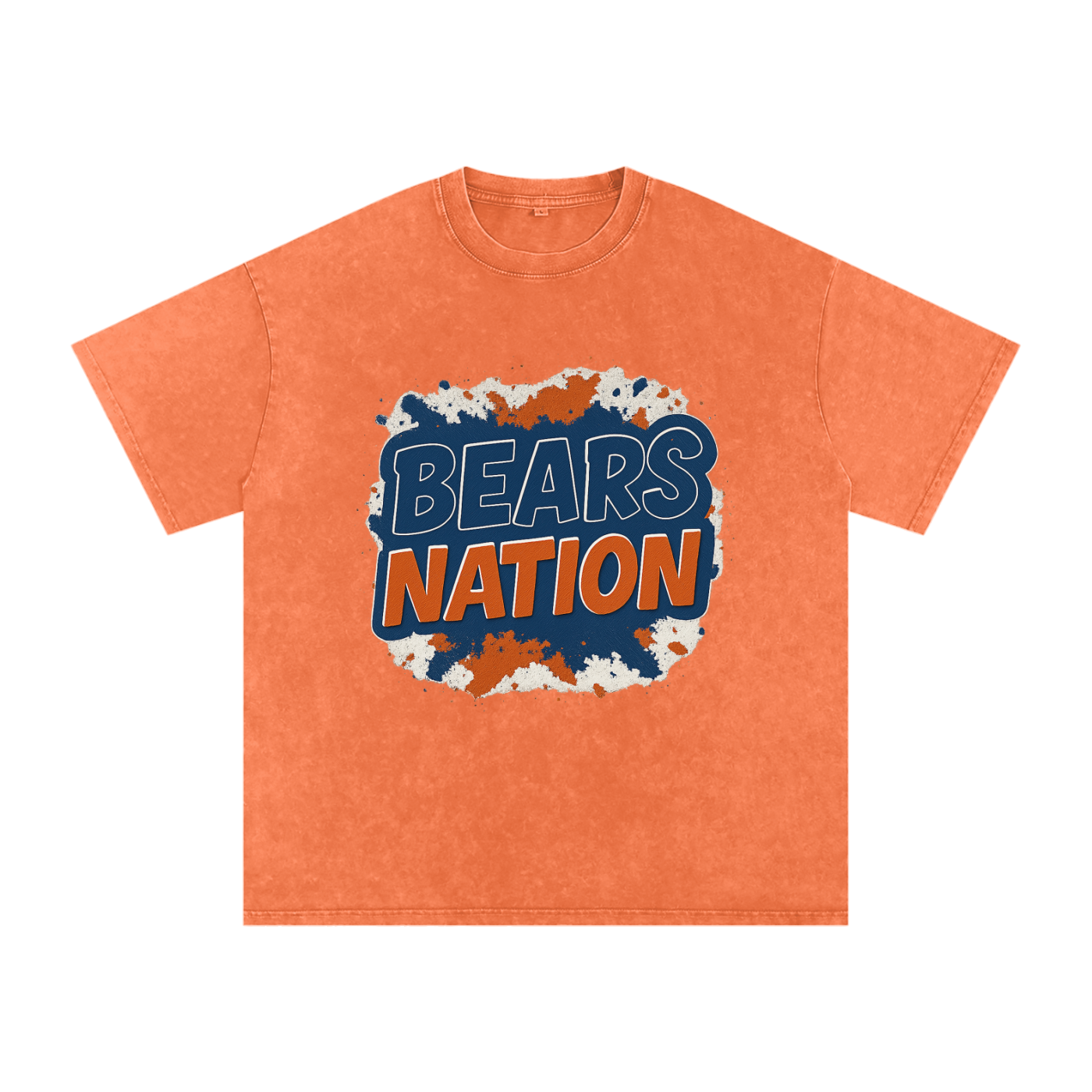 "Bears Nation" Chicago Inspired Oversized Vintage Tee