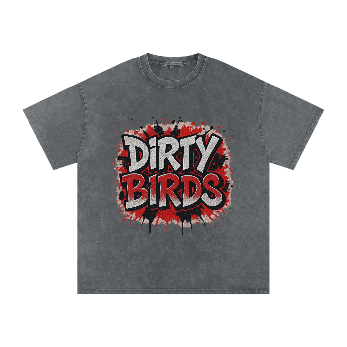 "Dirty Birds" Atlanta Inspired Oversized Vintage Tee