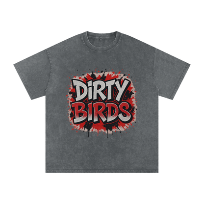 "Dirty Birds" Atlanta Inspired Oversized Vintage Tee