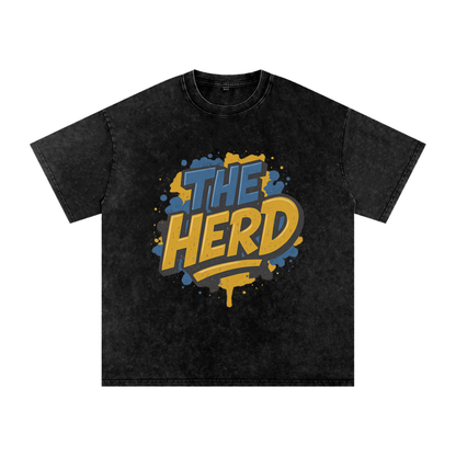 "The Herd" Los Angeles Inspired Oversized Vintage Tee