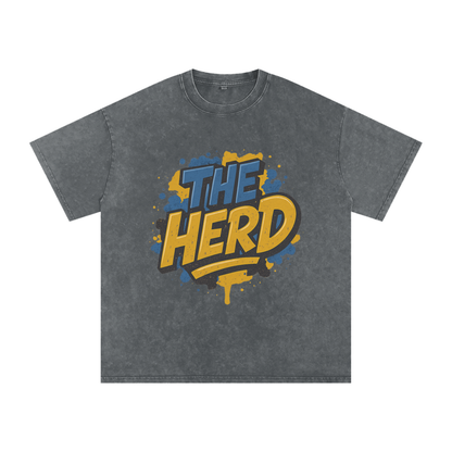 "The Herd" Los Angeles Inspired Oversized Vintage Tee