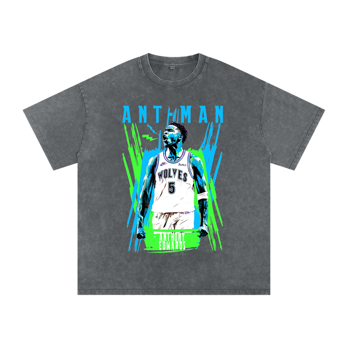 "Ant Man" Oversized Vintage Tee