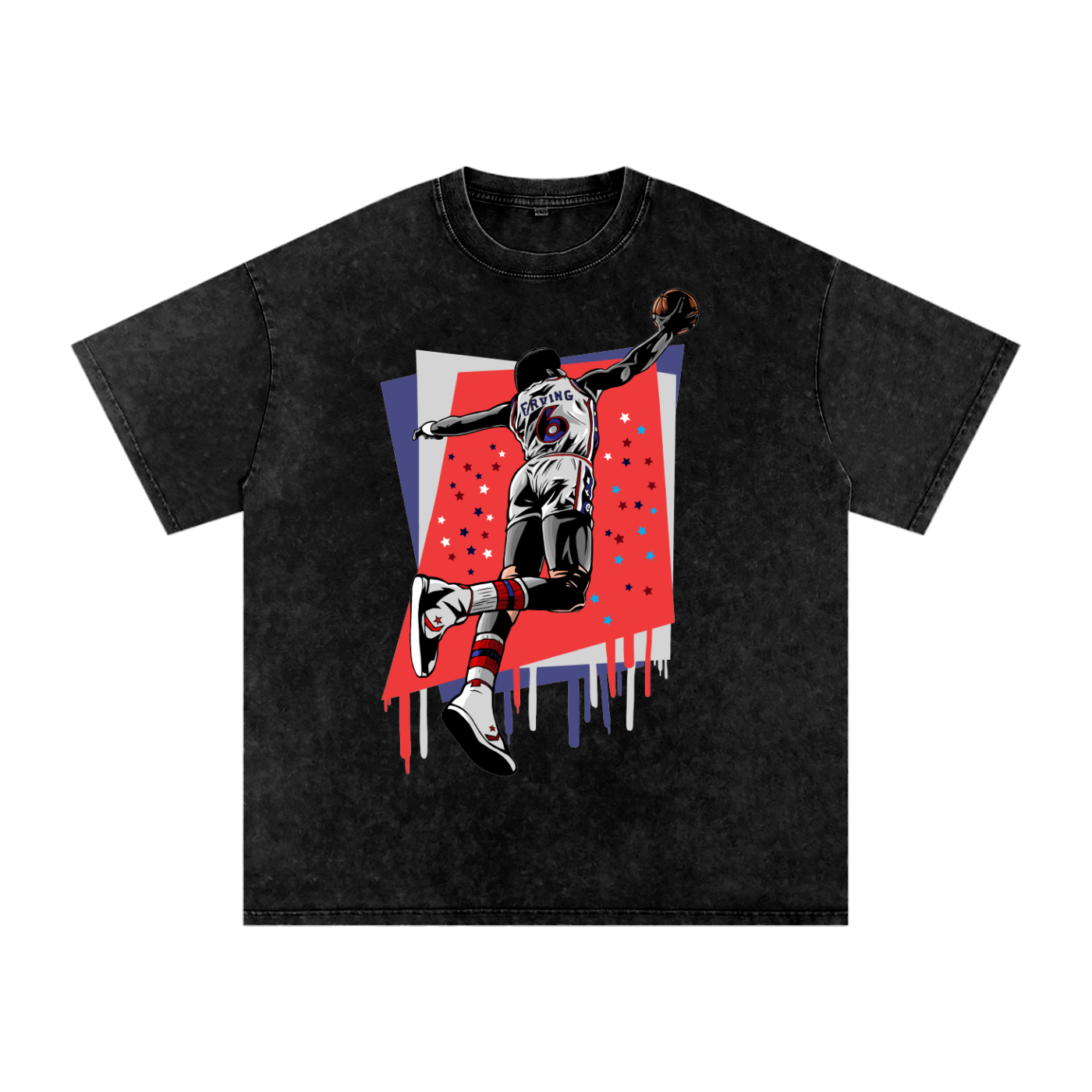 "Dr. J" Oversized Vintage Tee