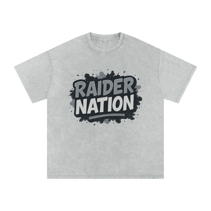 "Raider Nation" Las Vegas Inspired Oversized Vintage Tee
