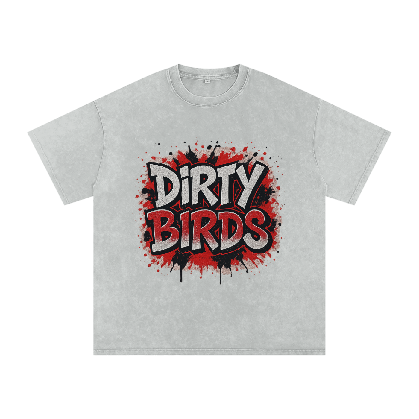 "Dirty Birds" Atlanta Inspired Oversized Vintage Tee