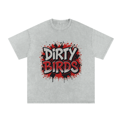 "Dirty Birds" Atlanta Inspired Oversized Vintage Tee