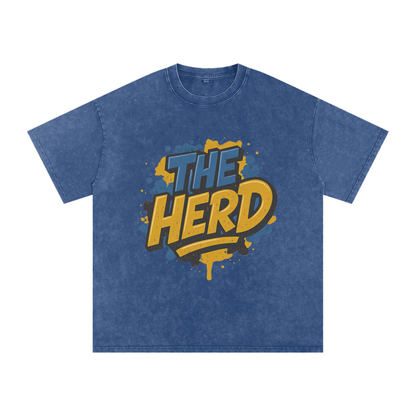 "The Herd" Los Angeles Inspired Oversized Vintage Tee
