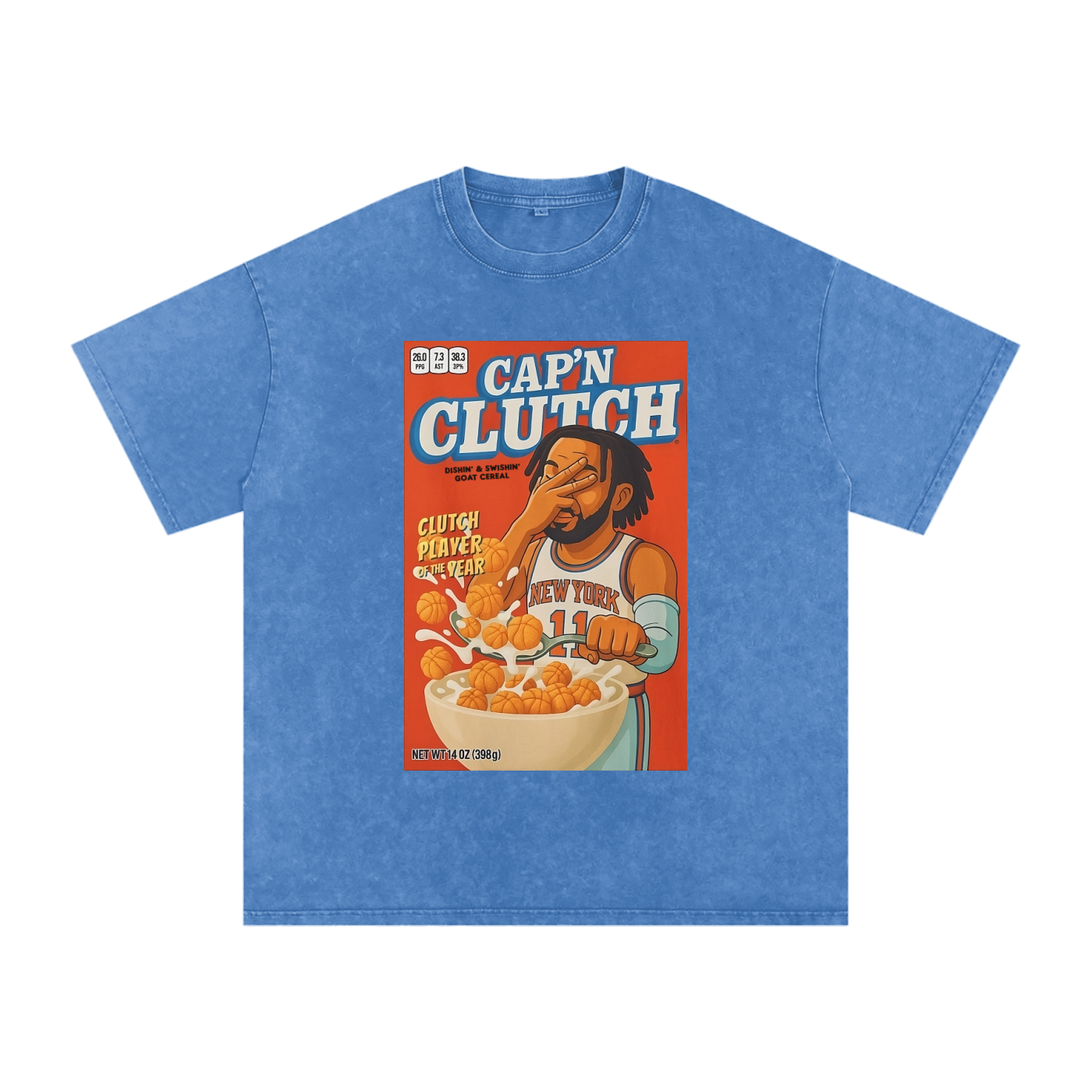 "Cap'N Clutch" Oversized Vintage Tee
