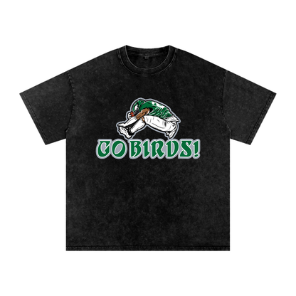 Saquon Barkley "Go Birds" Oversized Vintage Tee