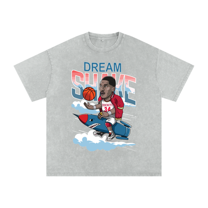 "Dream Shake" Oversized Vintage Tee