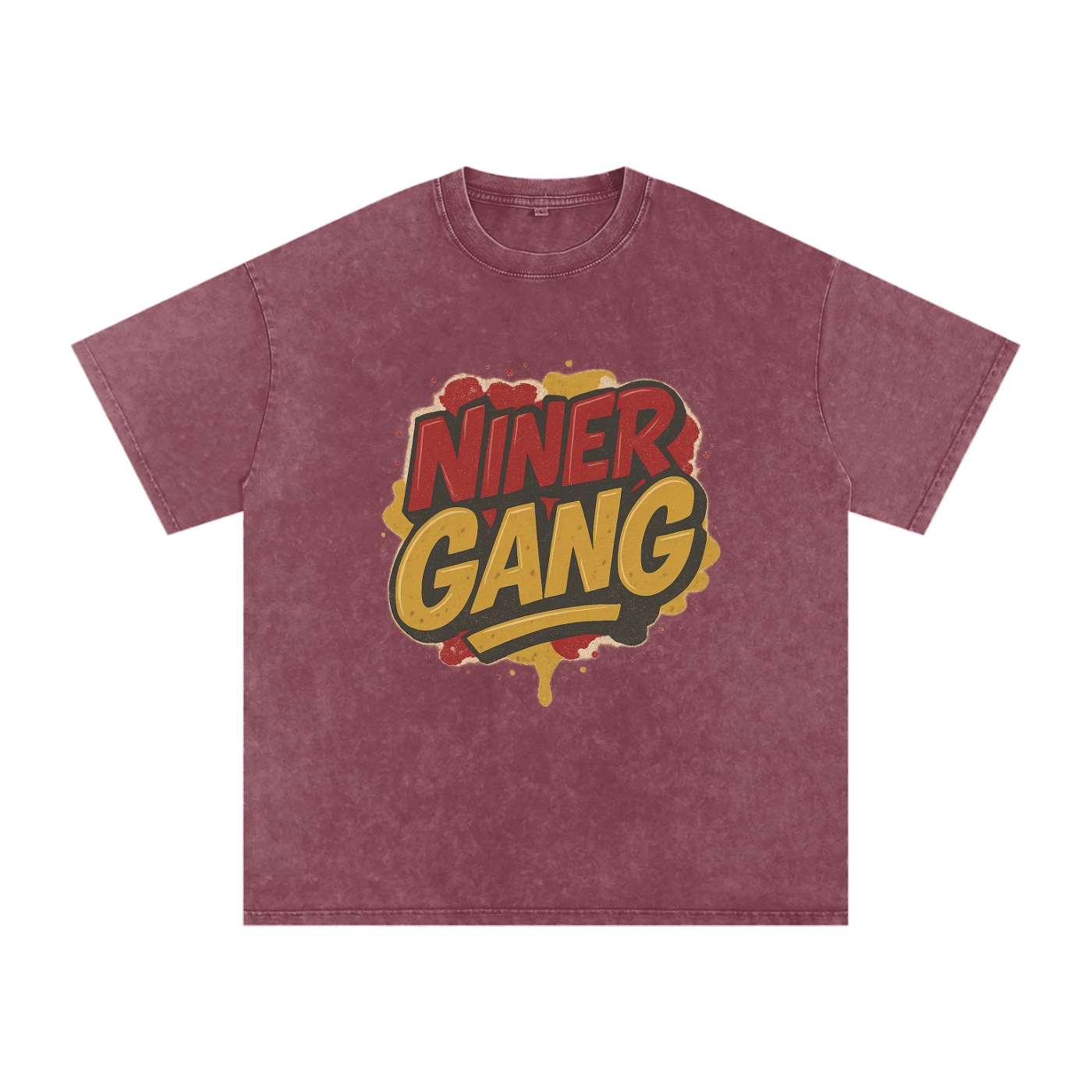 "Niner Gang" San Francisco Inspired Oversized Vintage Tee