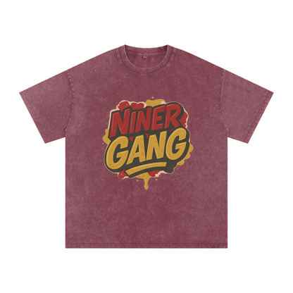 "Niner Gang" San Francisco Inspired Oversized Vintage Tee