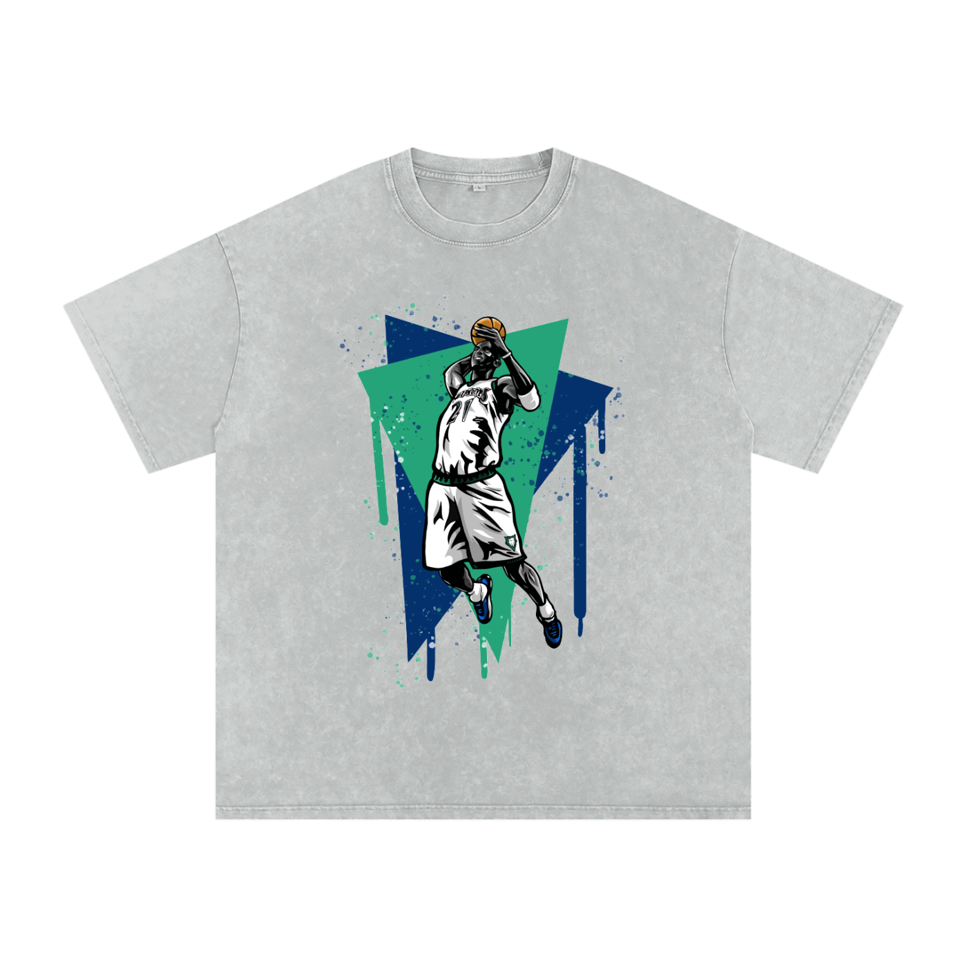 "KG" Oversized Vintage Tee