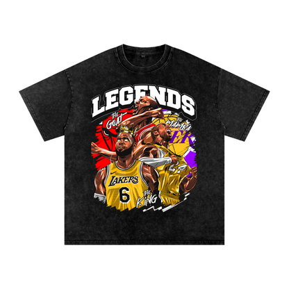 "Trio Legends" Oversized Vintage Tee