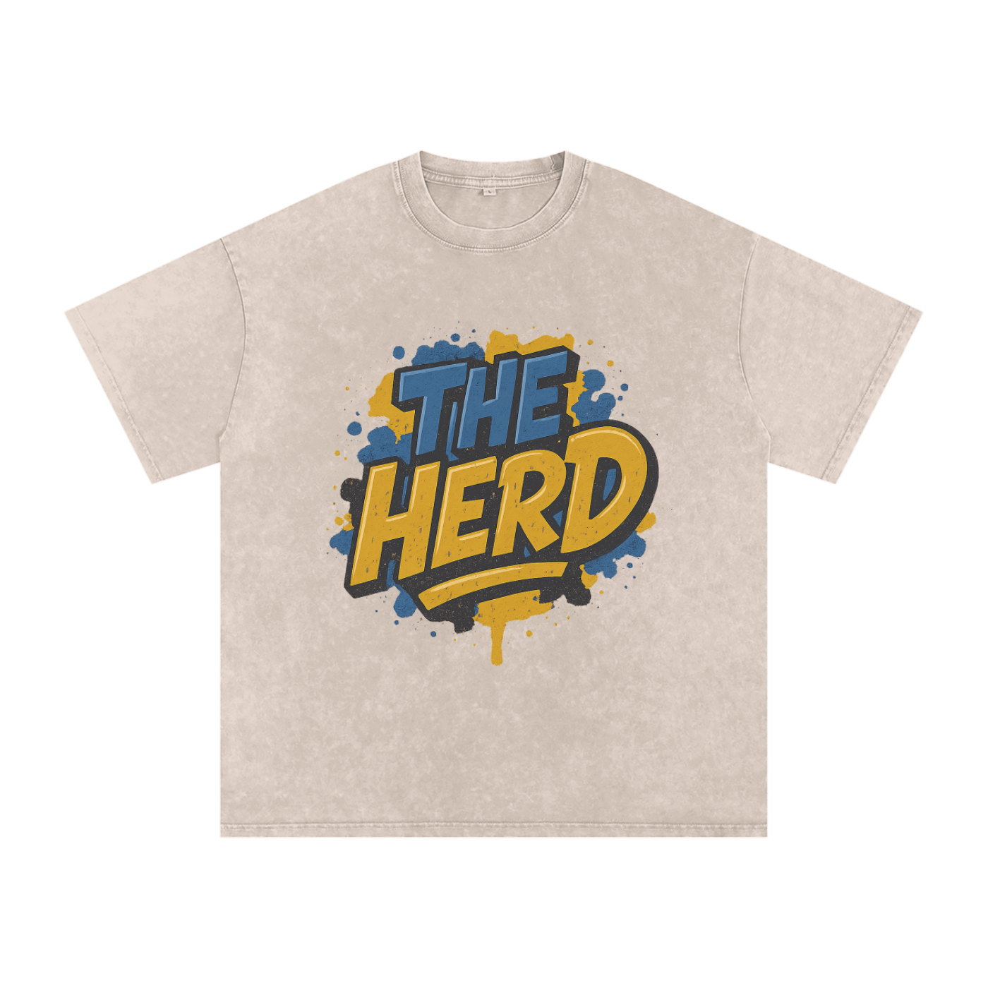 "The Herd" Los Angeles Inspired Oversized Vintage Tee