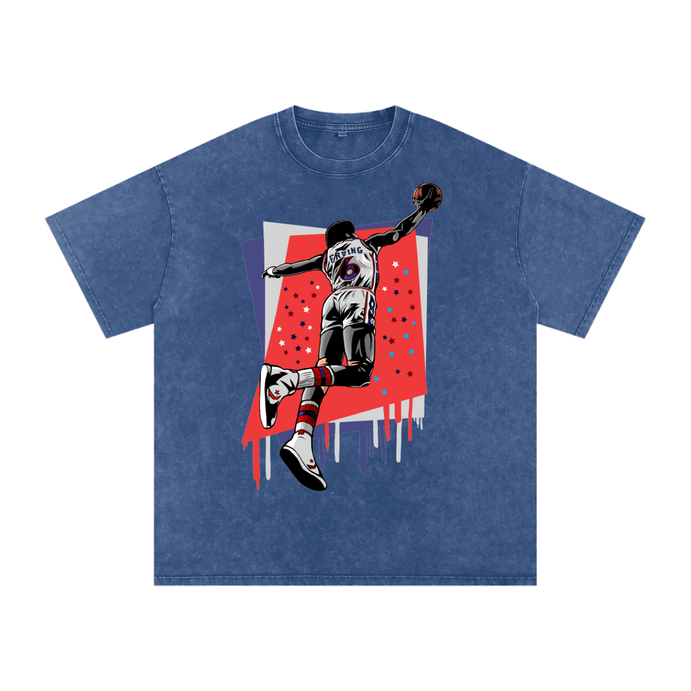 "Dr. J" Oversized Vintage Tee