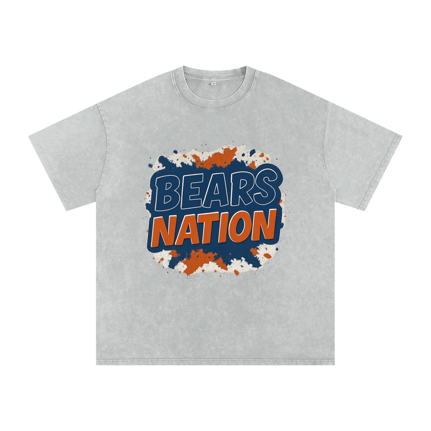 "Bears Nation" Chicago Inspired Oversized Vintage Tee
