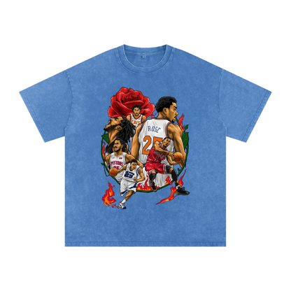 "D-Rose" Oversized Vintage Tee