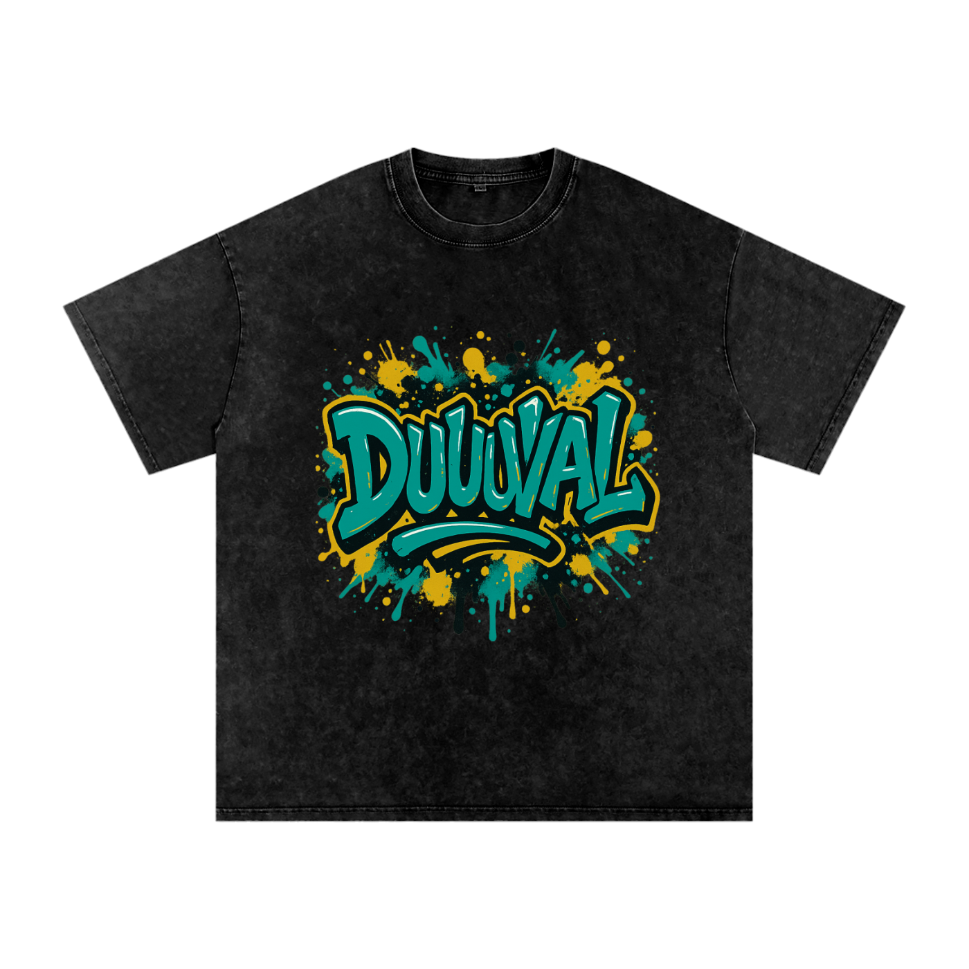 "Duuuval" Jacksonville Inspired Oversized Vintage Tee