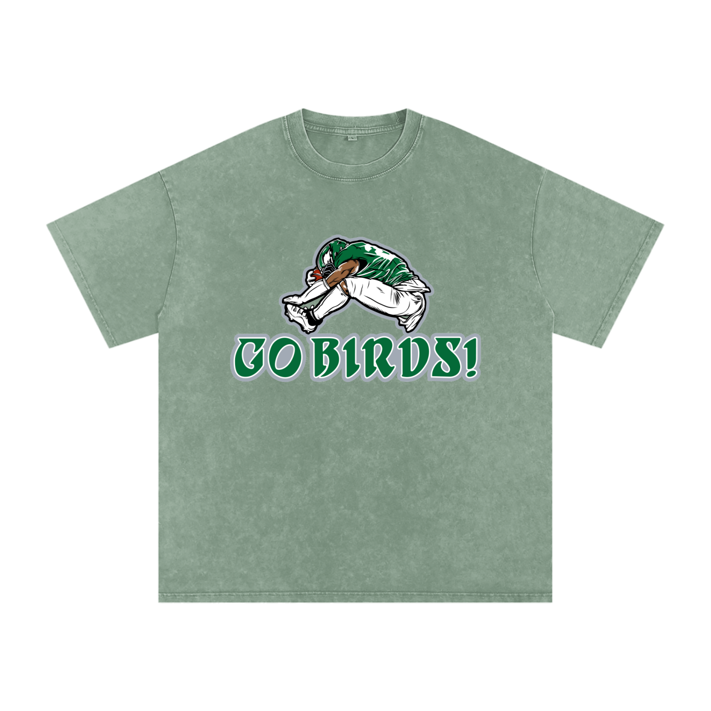 Saquon Barkley "Go Birds" Oversized Vintage Tee