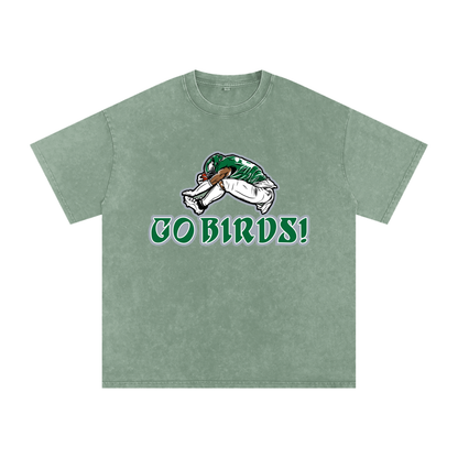 Saquon Barkley "Go Birds" Oversized Vintage Tee