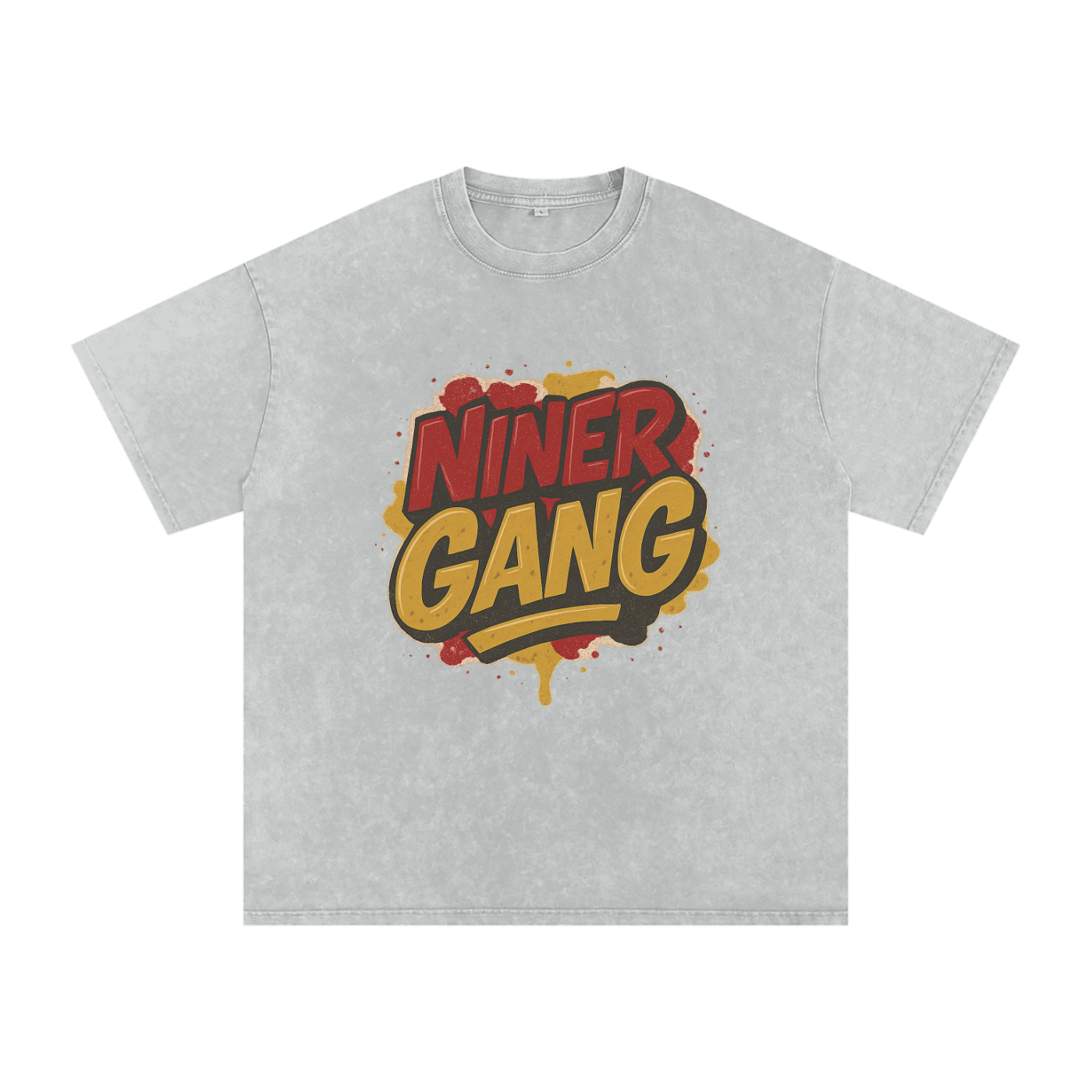 "Niner Gang" San Francisco Inspired Oversized Vintage Tee