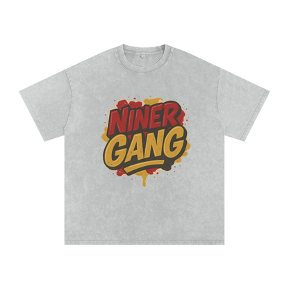 "Niner Gang" San Francisco Inspired Oversized Vintage Tee