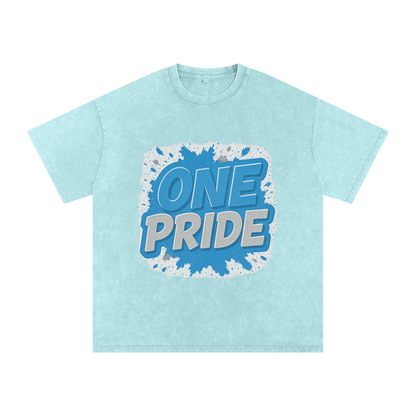 &quot;One Pride&quot; Detroit Inspired Oversized Vintage Tee