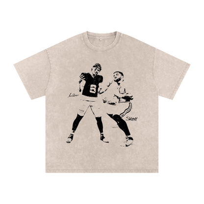 "Jax & Skatt" Oversized Vintage Tee