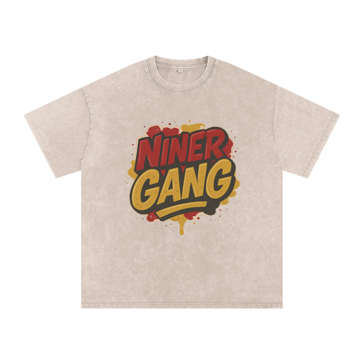 "Niner Gang" San Francisco Inspired Oversized Vintage Tee