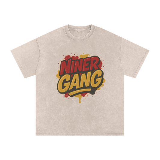 "Niner Gang" San Francisco Inspired Oversized Vintage Tee