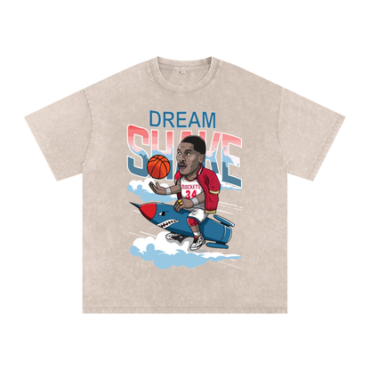"Dream Shake" Oversized Vintage Tee