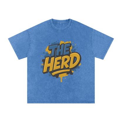 "The Herd" Los Angeles Inspired Oversized Vintage Tee