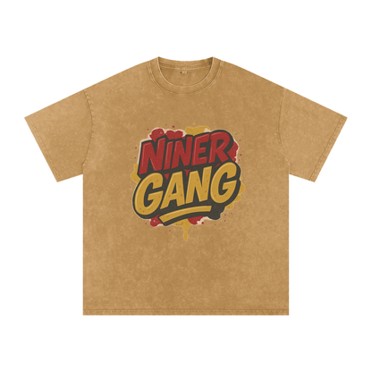 "Niner Gang" San Francisco Inspired Oversized Vintage Tee