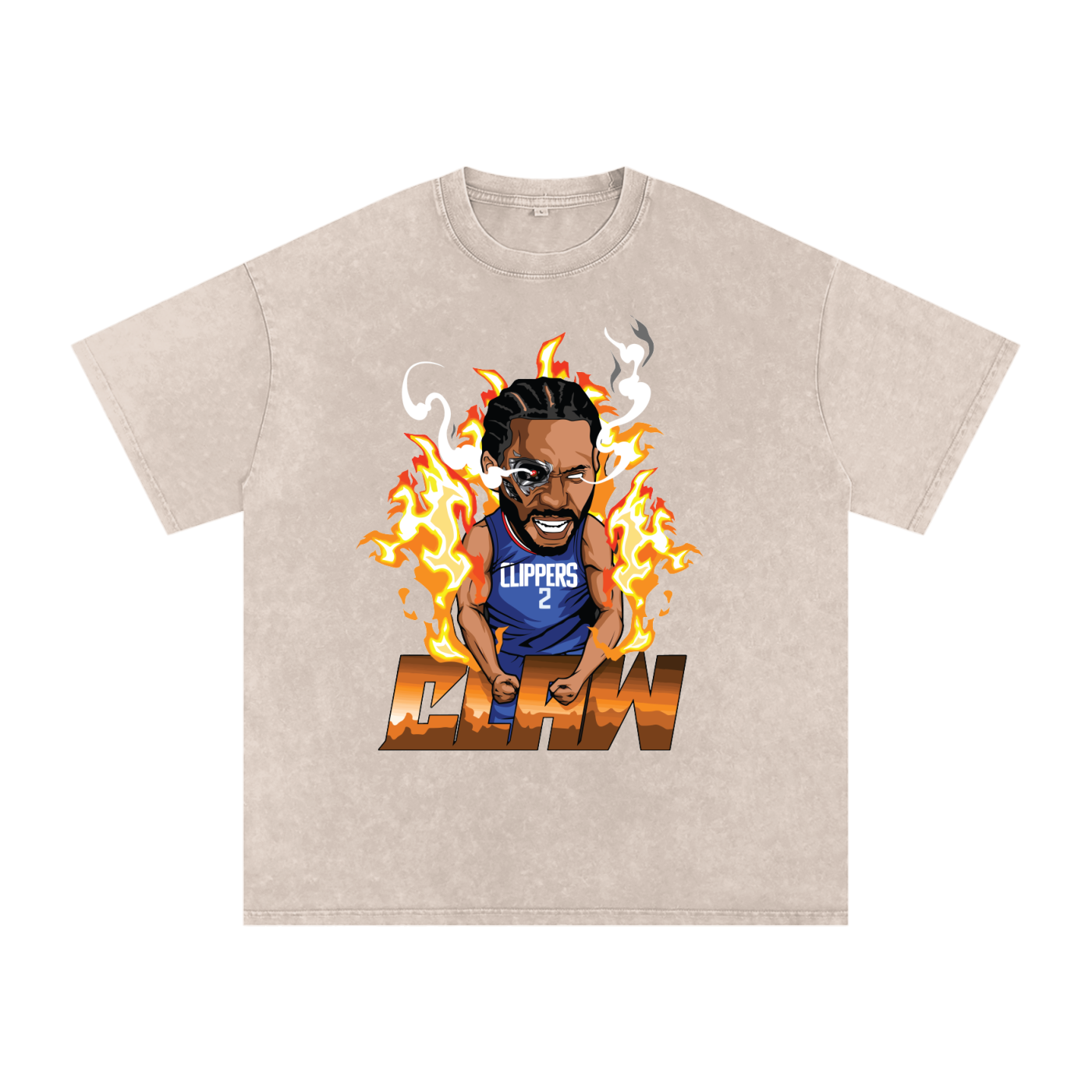 "Claw" Oversized Vintage Tee