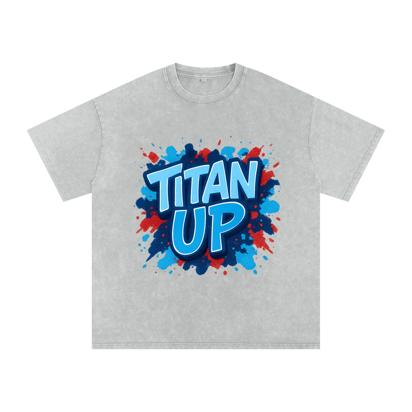 "Titan Up" Tennessee Inspired Oversized Vintage Tee