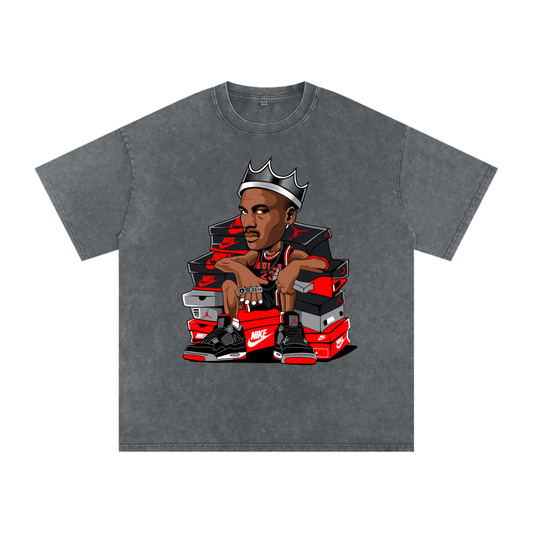 "King Jordan" Oversized Vintage Tee