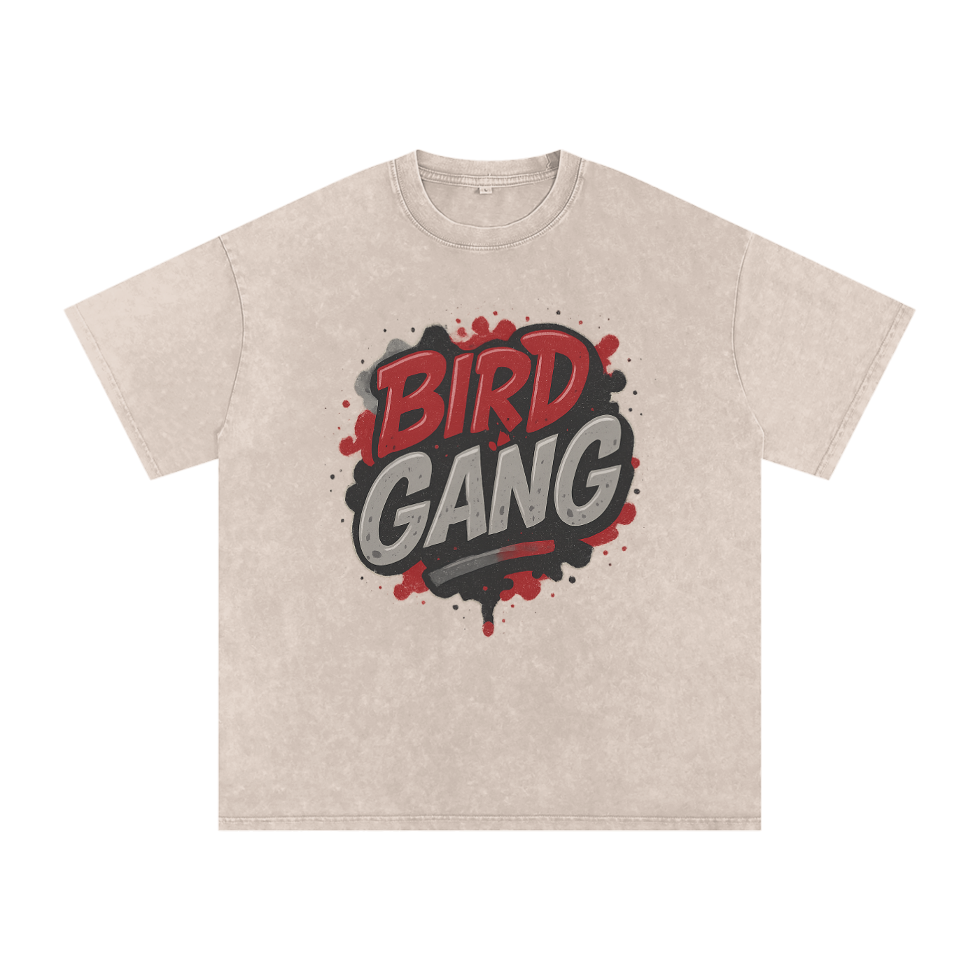 "Bird Gang" Arizona Inspired Oversized Vintage Tee