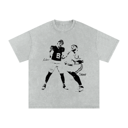 "Jax & Skatt" Oversized Vintage Tee