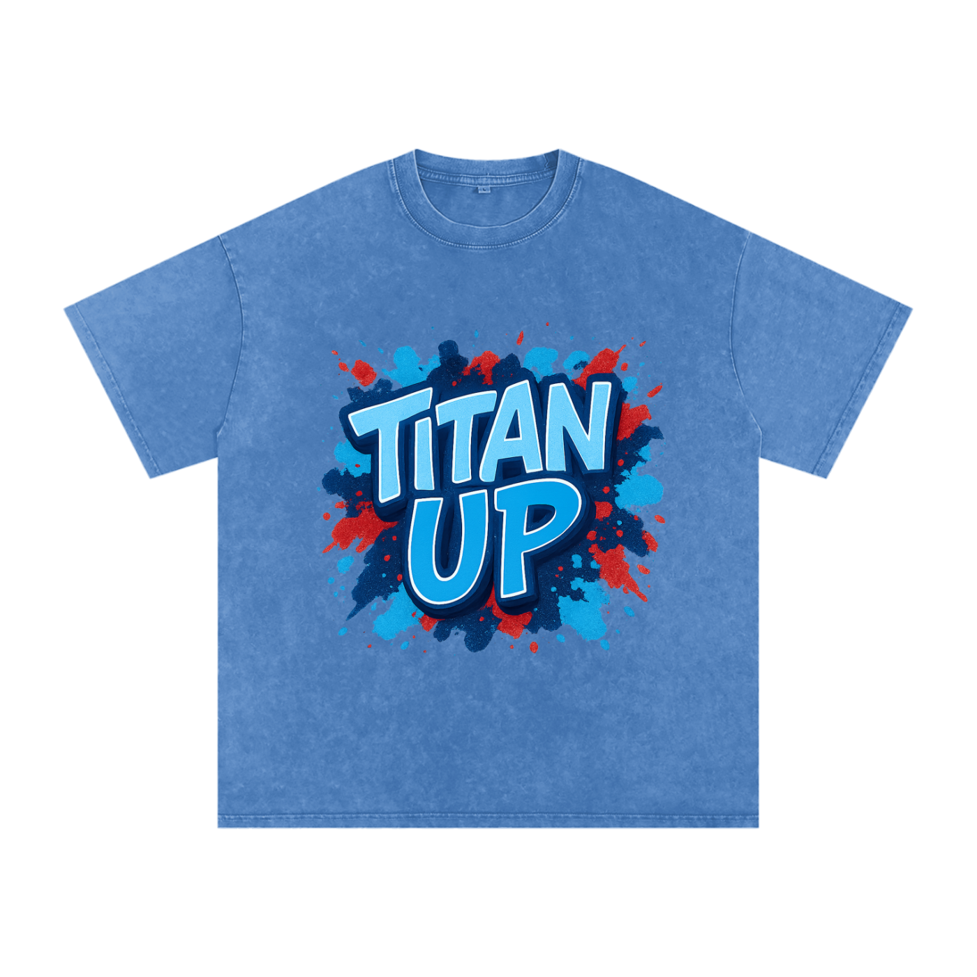 "Titan Up" Tennessee Inspired Oversized Vintage Tee