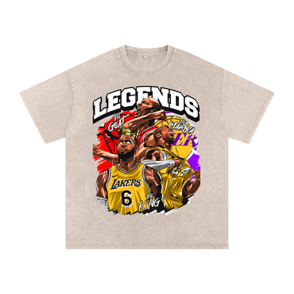 "Trio Legends" Oversized Vintage Tee