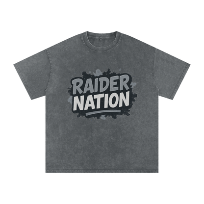"Raider Nation" Las Vegas Inspired Oversized Vintage Tee