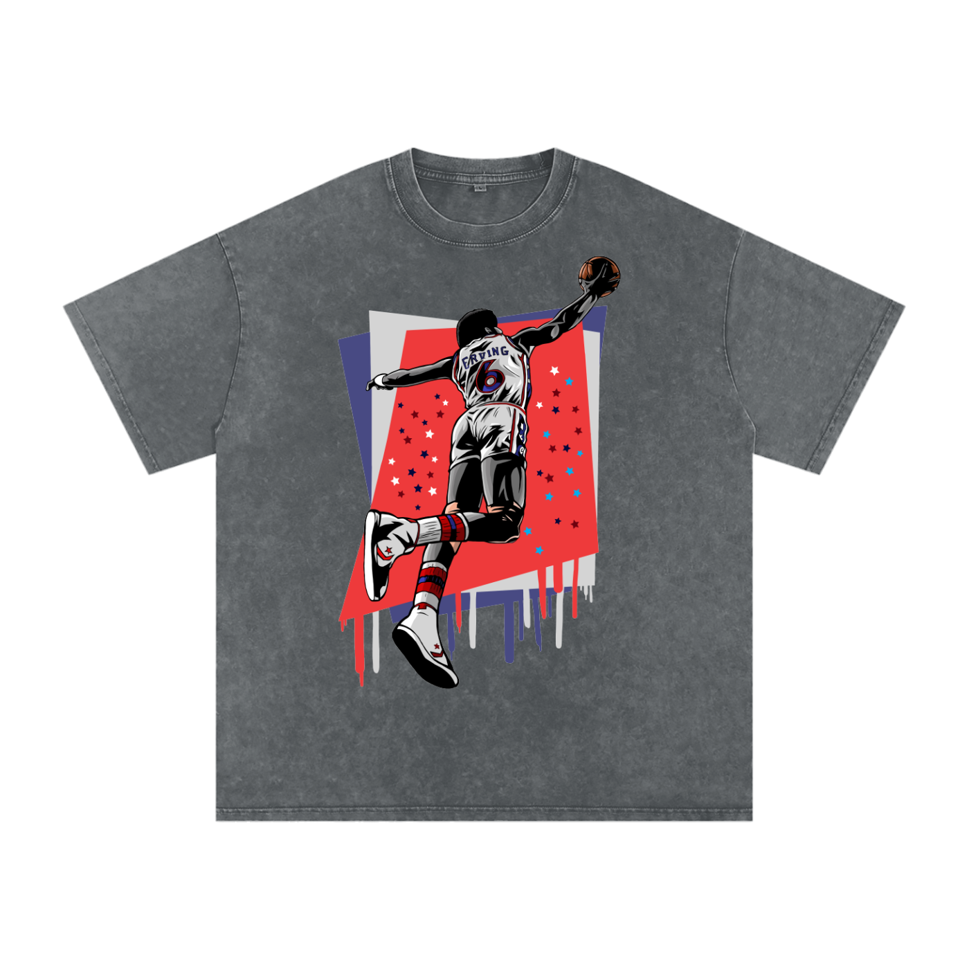 "Dr. J" Oversized Vintage Tee