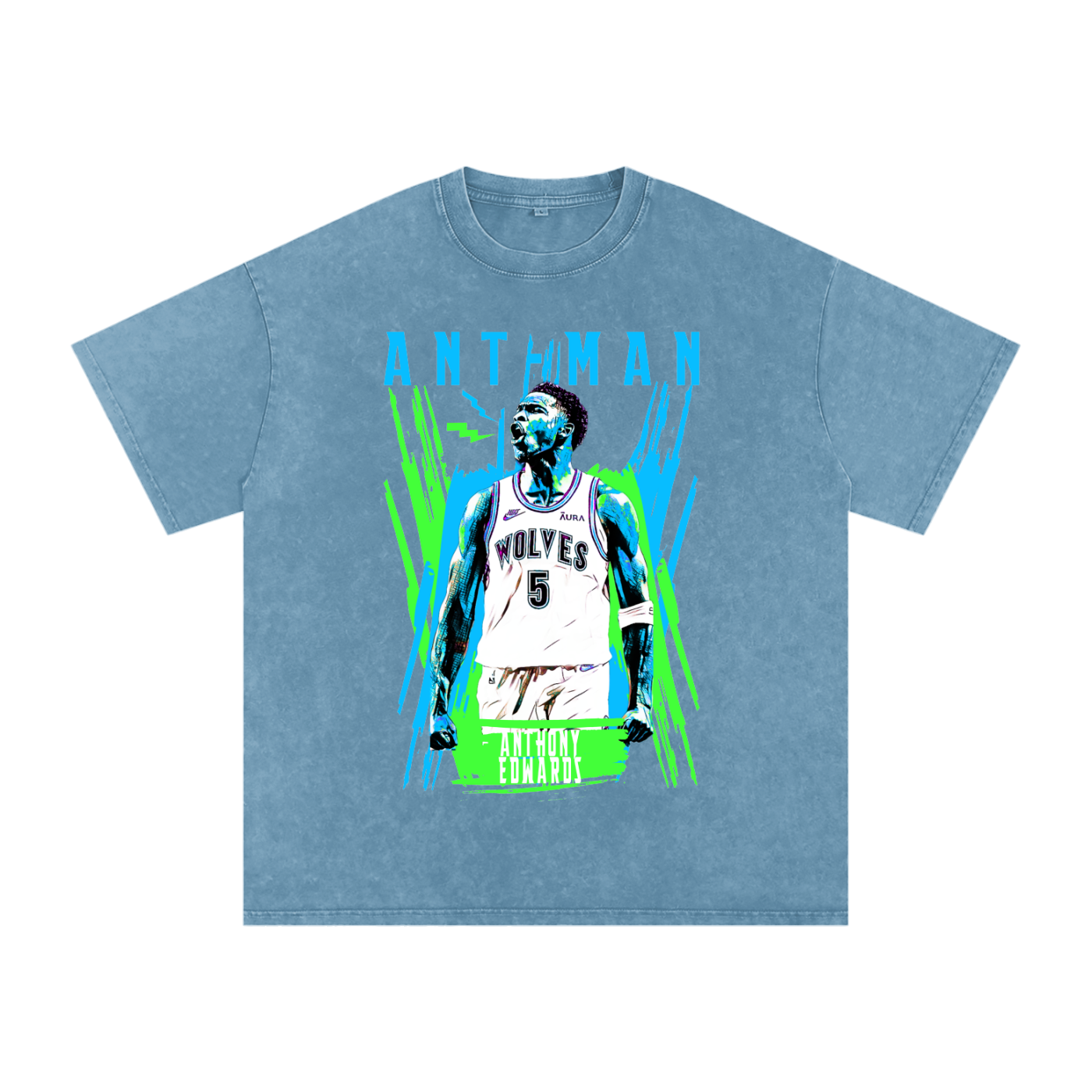 "Ant Man" Oversized Vintage Tee