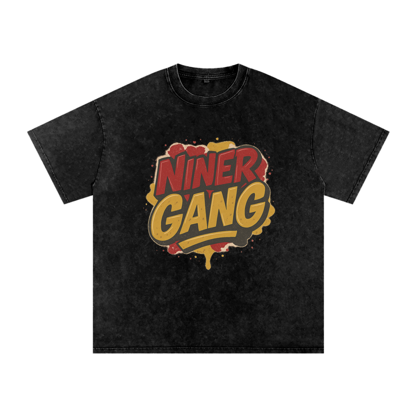 "Niner Gang" San Francisco Inspired Oversized Vintage Tee