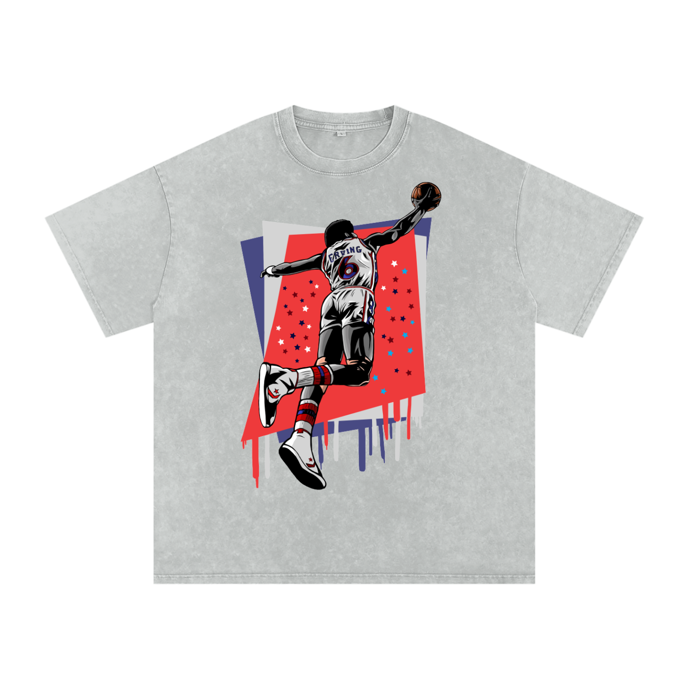 "Dr. J" Oversized Vintage Tee